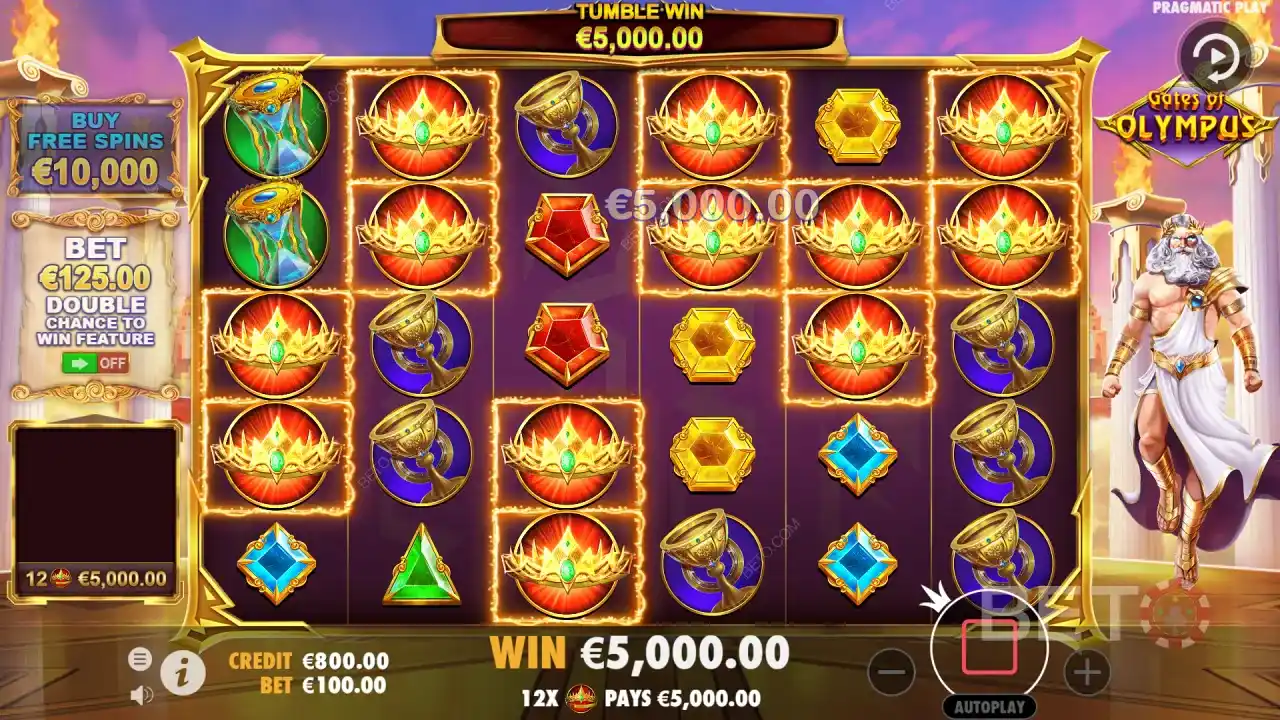 Gates of Olympus slot offerta da Miliardario Casino